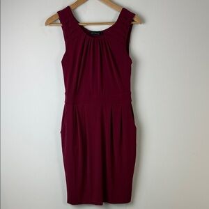 The Limited Rich Burgundy Mini Dress Size Small